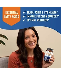 Triple Strength Omega 3 Fish Oil Softgels, Essential Fatty Acids for Healthy Heart Support, Premium Burpless Softgel Supplements, Mav Nutrition, 180ct