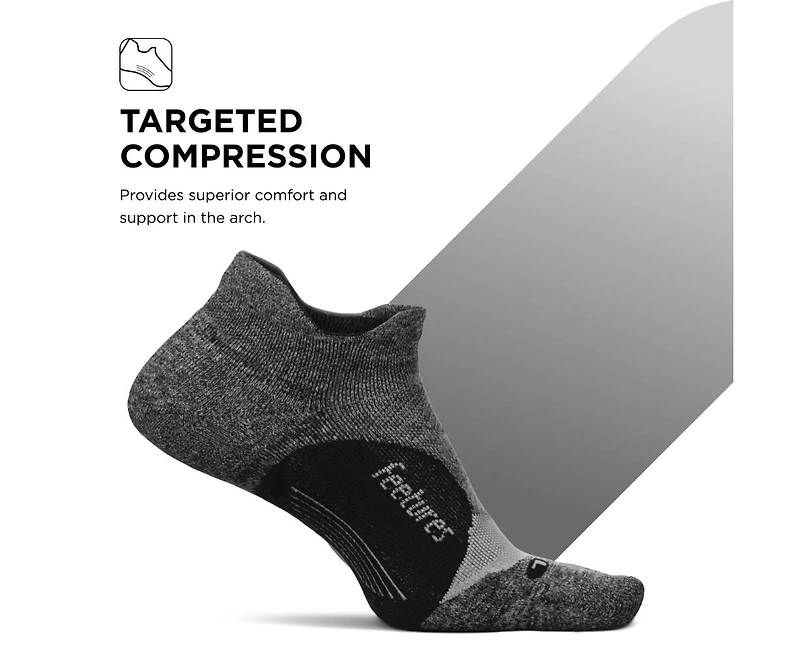Feetures 's Elite Light Cushion No Show Tab