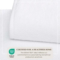 Linery & Co. Cotton Textured Bath Sheet, 68" x 35"