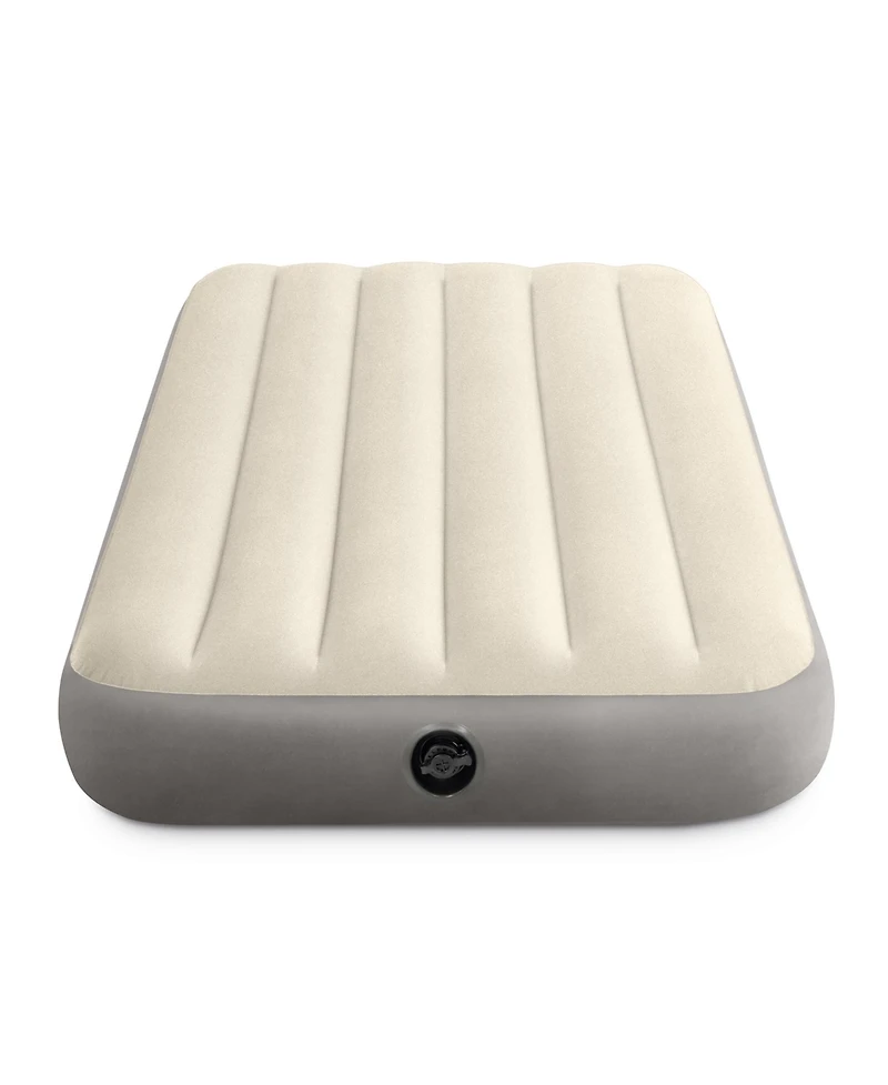 Intex 64101E Dura-Beam Standard Series Single Height Inflatable Airbed, Twin