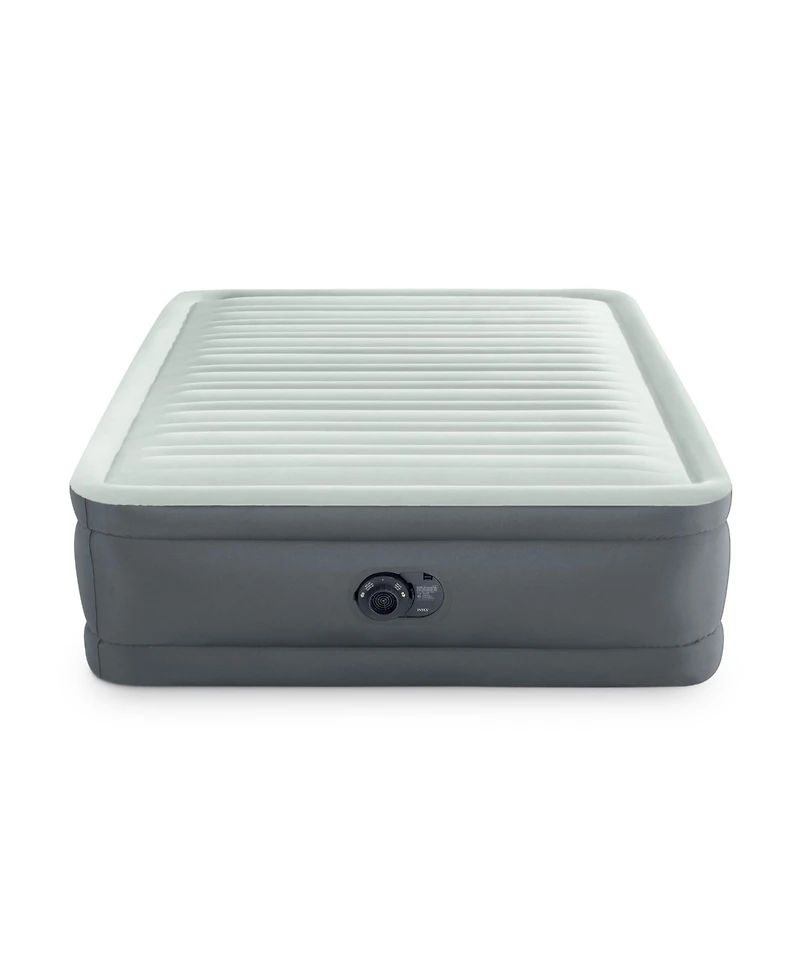 Intex PremAire I Fiber-Tech Elevated Air Mattress Bed with Built-In Pump