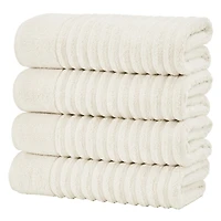 Linery & Co. Luxury 100% Combed Cotton 4-Pack Bath Towel Set