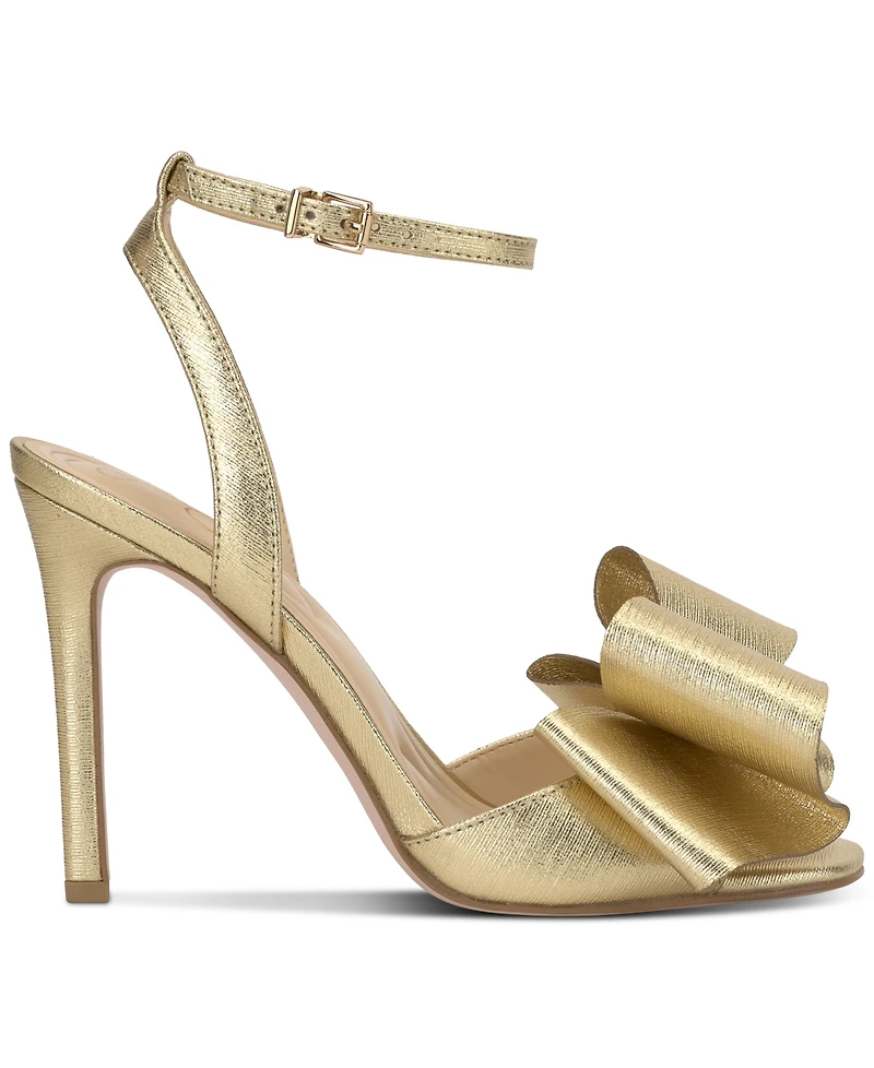 Jessica Simpson Women's Olivine Bow High-Heel Stiletto Dress Sandals