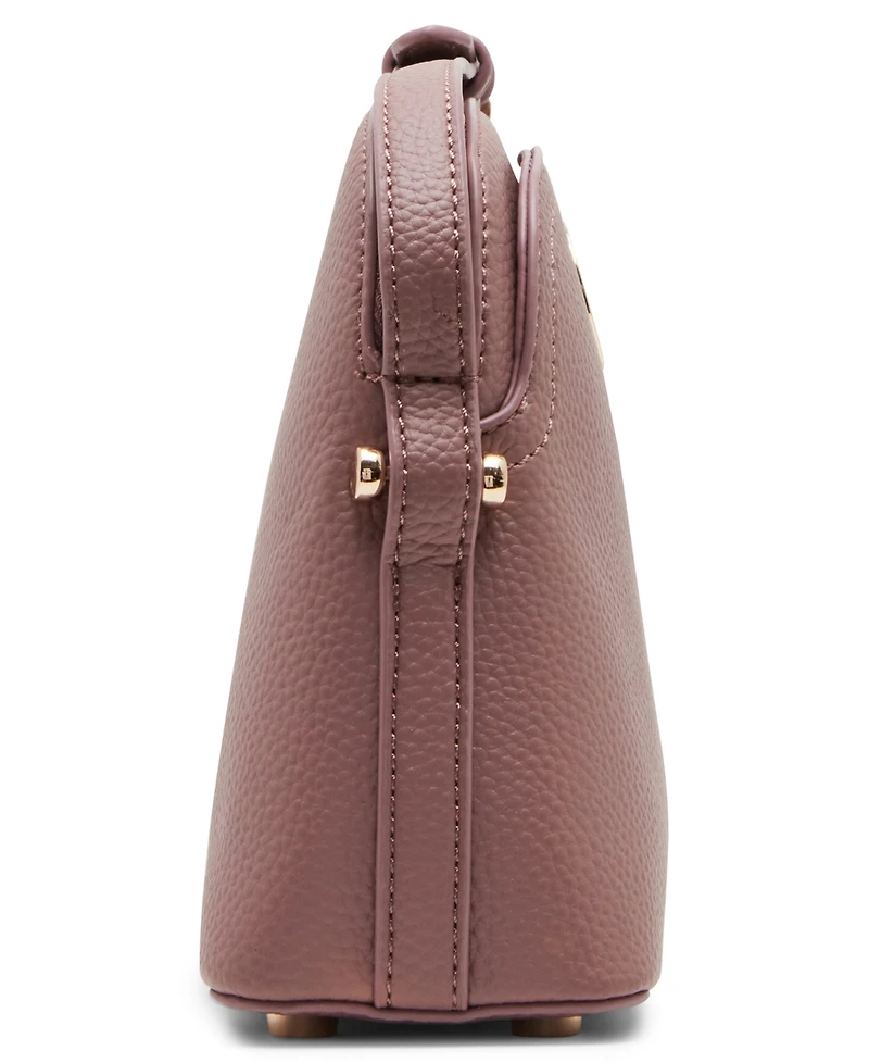 Anne Klein Dome Zip Top Detachable Card Case Crossbody Bag