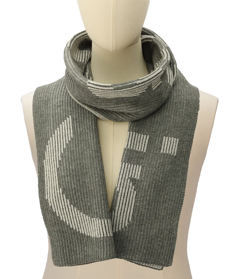 Calvin Klein Men's Plaited Logo Scarf