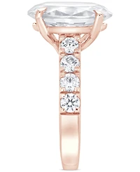 Certified Lab Grown Diamond Oval Engagement Ring (5 ct. t.w.) 14k Gold