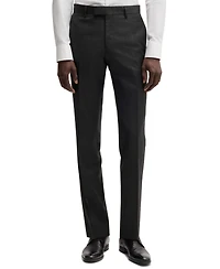 Boss by Hugo Boss Men's Micro-Patterned Slim-Fit Suit