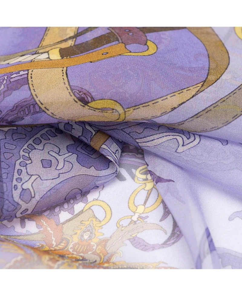 Alessandra - Long Sheer Silk Scarf for Women