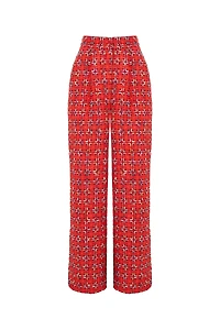 Nocturne Women's High-Waist Tweed Pants
