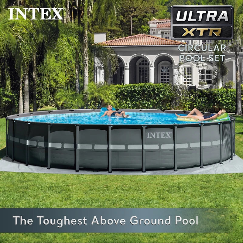 Intex Ultra Xtr 18' x 52" Above Ground Pool with Pump, Vacuum, & Maintenance Kit