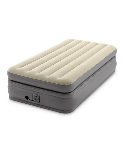 Intex Dura Beam Plus Fiber-Tech Elevated Air Mattress with Built-In Pump, Twin