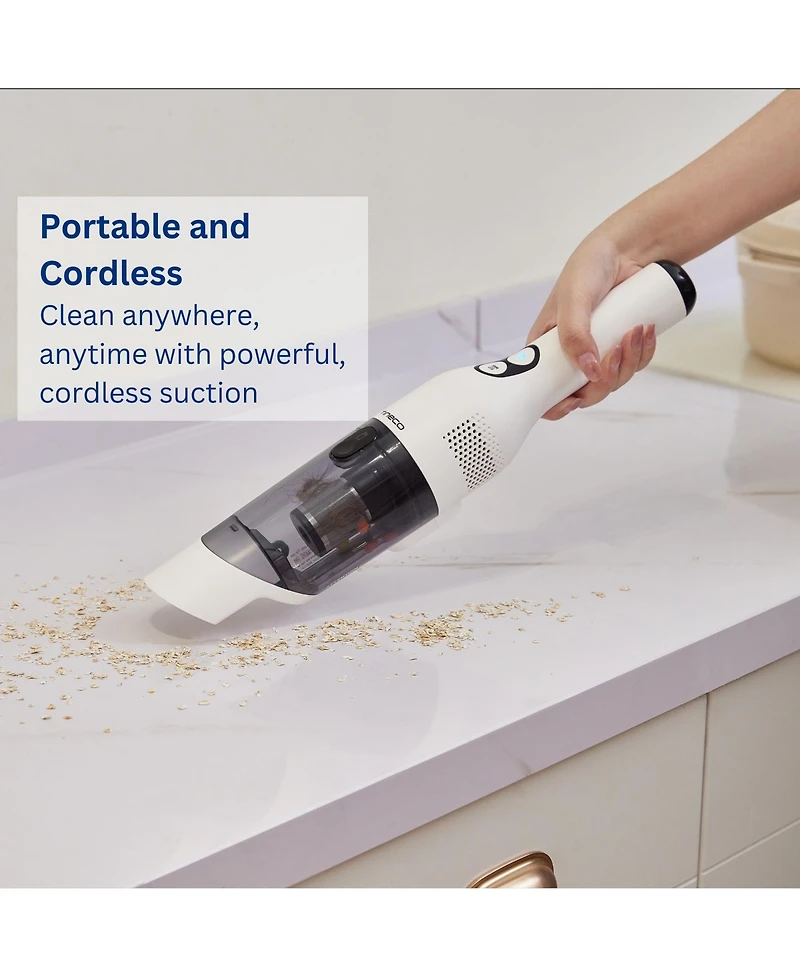 Tineco Go Mini Cordless Handheld Vacuum Cleaner with Max Mode, Lightweight, Quiet Operation