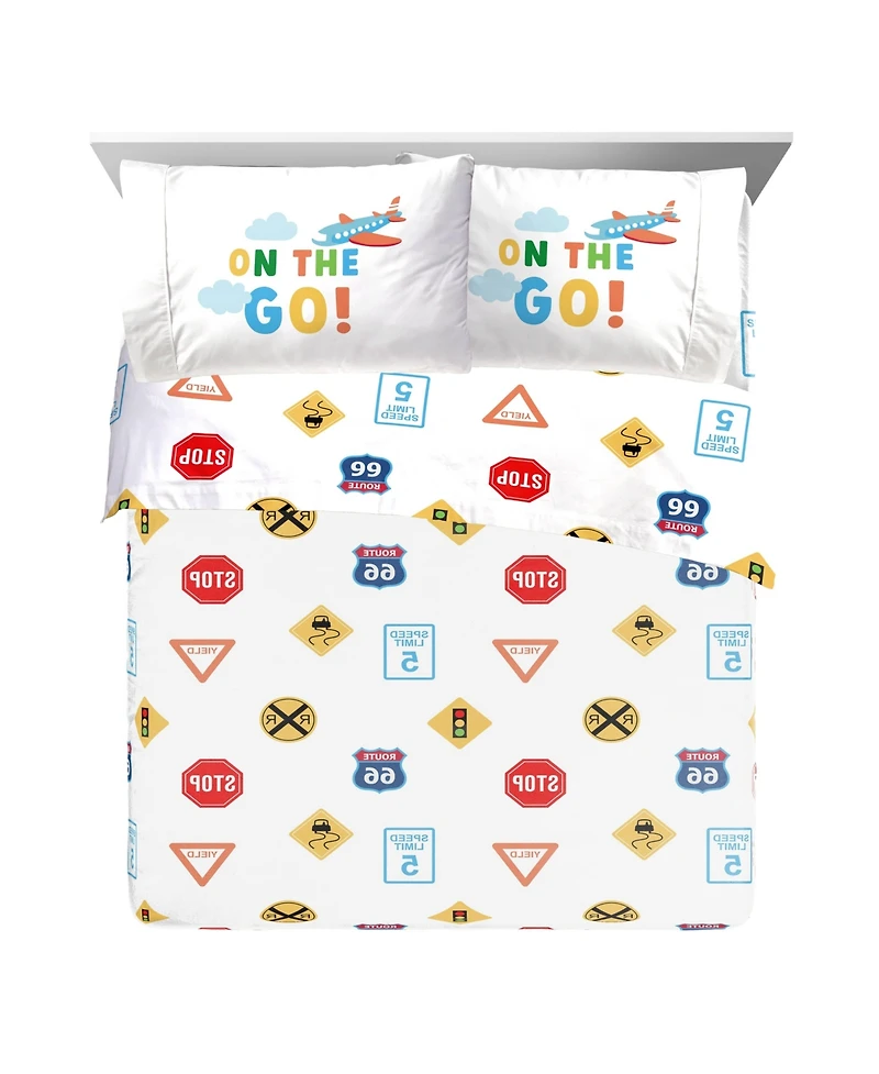 Sunny Side Up On The Go Twin Sheet Set