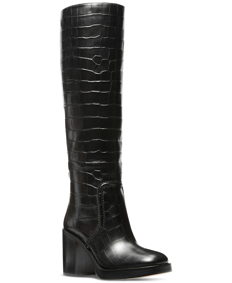 Michael Michael Kors Women's Hayden Croc-Embossed Boots