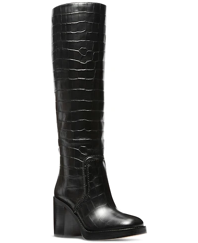Michael Michael Kors Women's Hayden Croc-Embossed Boots