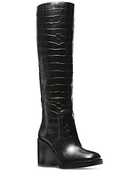 Michael Michael Kors Women's Hayden Croc-Embossed Boots