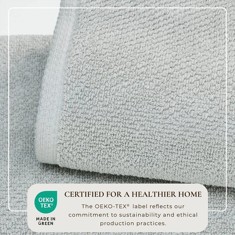 Linery & Co. Cotton Textured Bath Towel, 54" x 27"