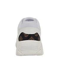 Guess Women's Nowah Triangle Lace-Up Chunky Fashion Sneakers