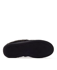 Dearfoams Men's Marshall Microsuede Moccasin Toe Clog House Shoe Slipper