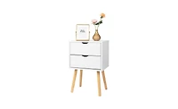 Slickblue Simple and Modern White Cabinet for Sleek Storage