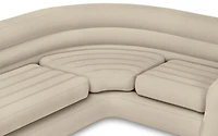 Intex Inflatable Corner Living Room Neutral Sectional Sofa | 68575EP