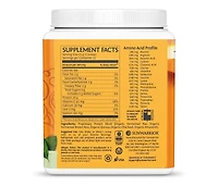 Classic Plus Protein Powder, Plant-Based Protein, Unflavored, Sunwarrior, 375gm (15 Servings)