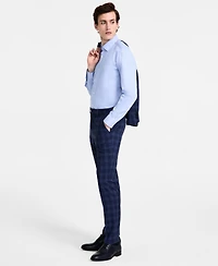 Hugo by Boss Men's Modern-Fit Plaid Suit Pants