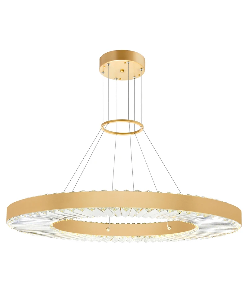 Cwi Lighting 4" Metal Bjoux Led Chandelier