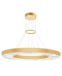 Cwi Lighting 4" Metal Bjoux Led Chandelier