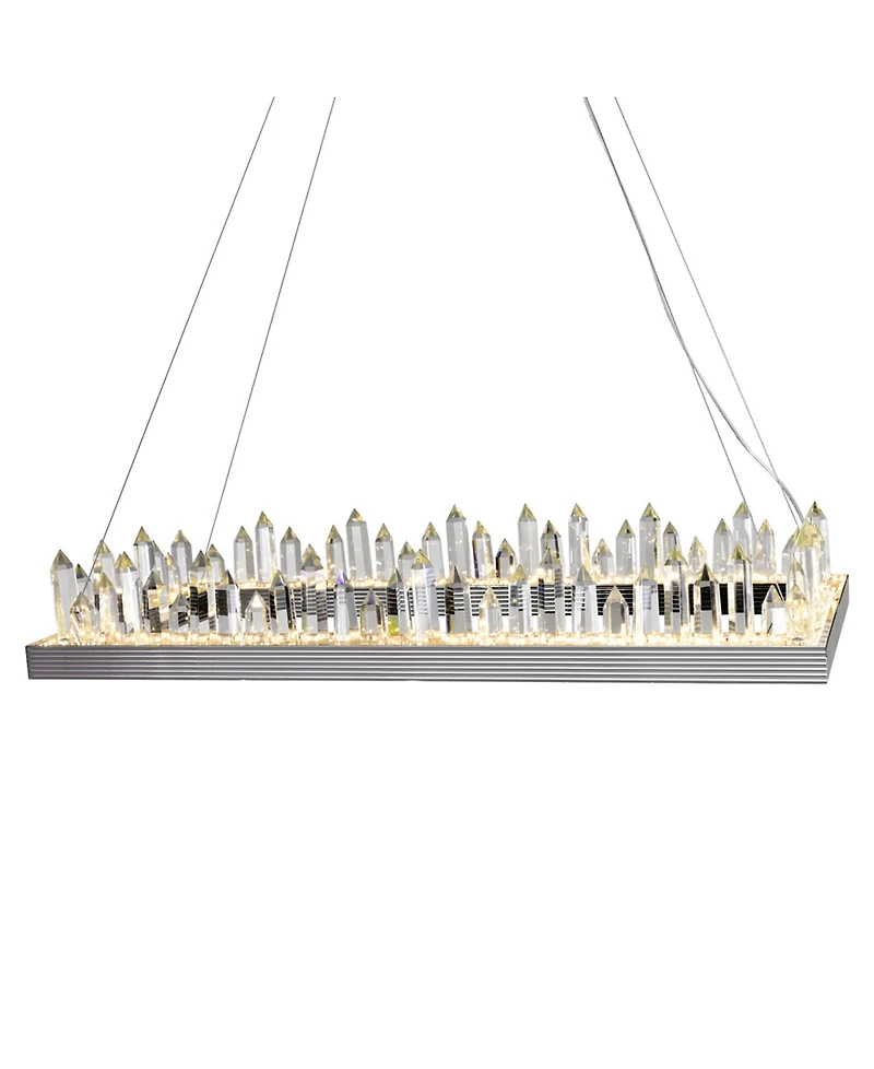Cwi Lighting 6" Metal Agassiz Led Island and Pool Table Chandelier