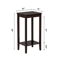 Yaheetech Small End Table Bedside Sofa Table for Living Room