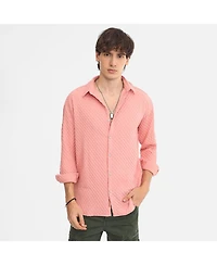 Campus Sutra Men's Brushed Buffalo Check Shirt