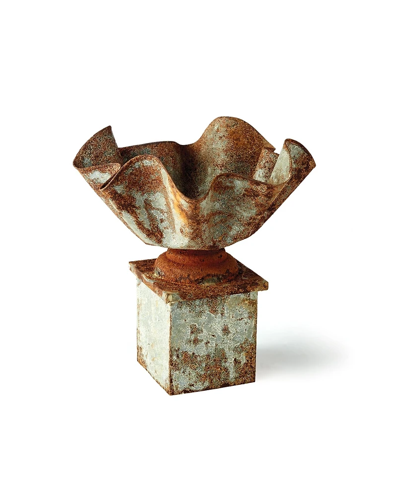 Galvanized Handkerchief Planter