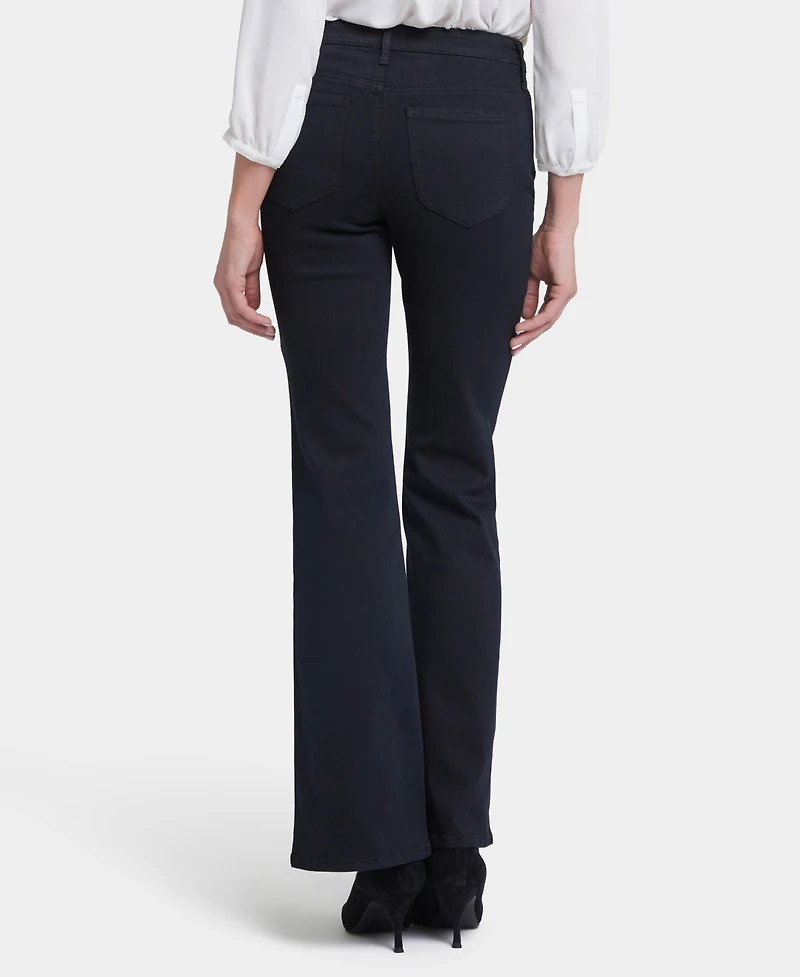 Nydj Women's Ava Flare Patch Pocket Jeans