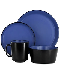 Elama Bacarra 16 Pc. Dinnerware Set, Service for 4