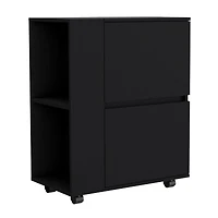 Tully Bar-Coffee Cart 32" H, Kitchen & Living Room Furniture