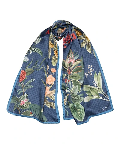 Sara - Long Satin Silk Scarf for Women