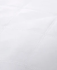 Unikome Diamond Quilted Goose Feather Gusseted 2-Pack Pillows