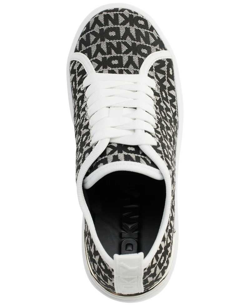 Dkny Women's Byla Lace Up Wedge Sneakers