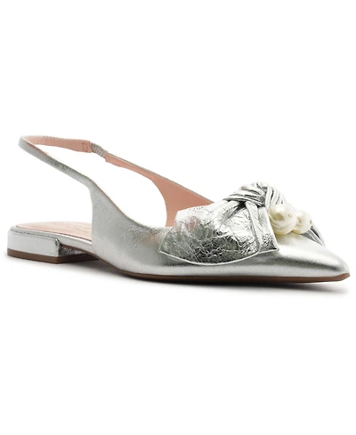 Arezzo Women's Mother of Pearl Ballet Flats