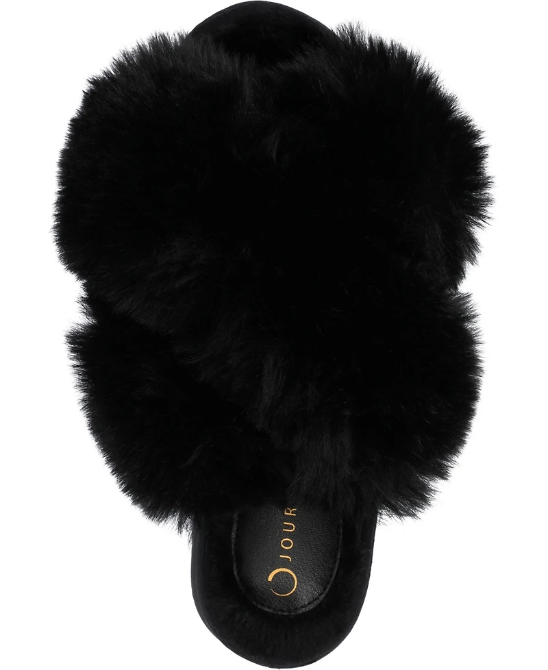 Journee Collection Women's Skylah Open Toe Slippers