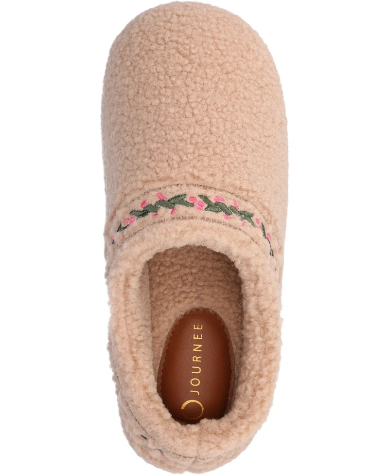 Journee Collection Women's Pallmer Round Toe Sippers
