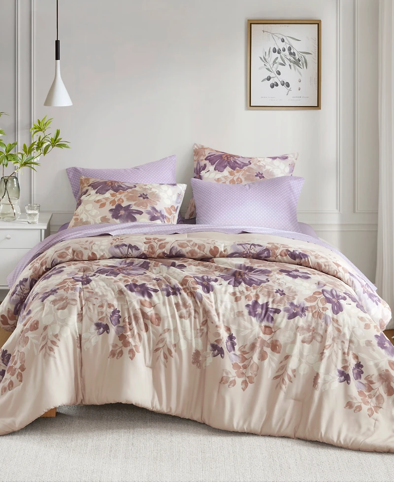 Madison Park Essentials Luna Floral 7-Pc. Comforter