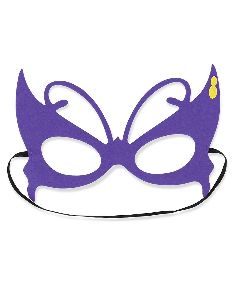 Dress Up America Butterfly Mask, Wings & Tutu Costume Set - Girls