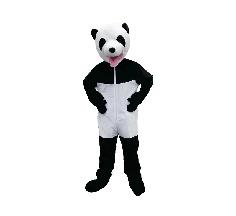 Dress Up America Giant Panda Jumpsuit & Head Mask Mascot - Toddlers Girls & Boys
