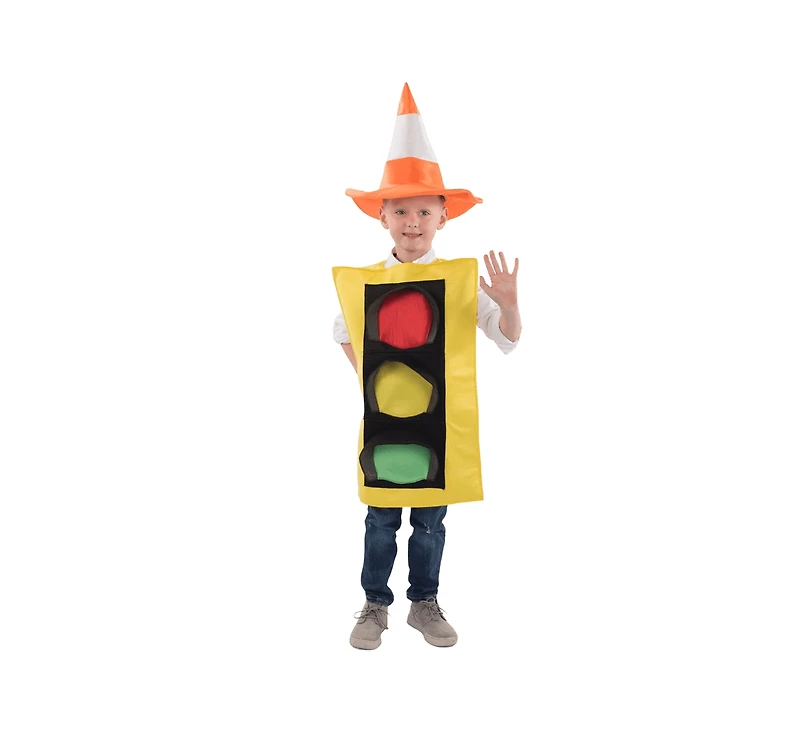 Dress Up America Kids Traffic Light Costume