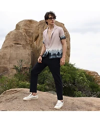 Men's Sky Blue & Space Blue Lakeside Ombre Shirt