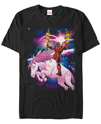 Fifth Sun Men's Taco Unicorn Short Sleeve T-Shirt