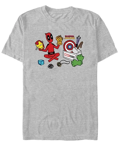 Fifth Sun Men's Avengers Things Short Sleeve T-Shirt