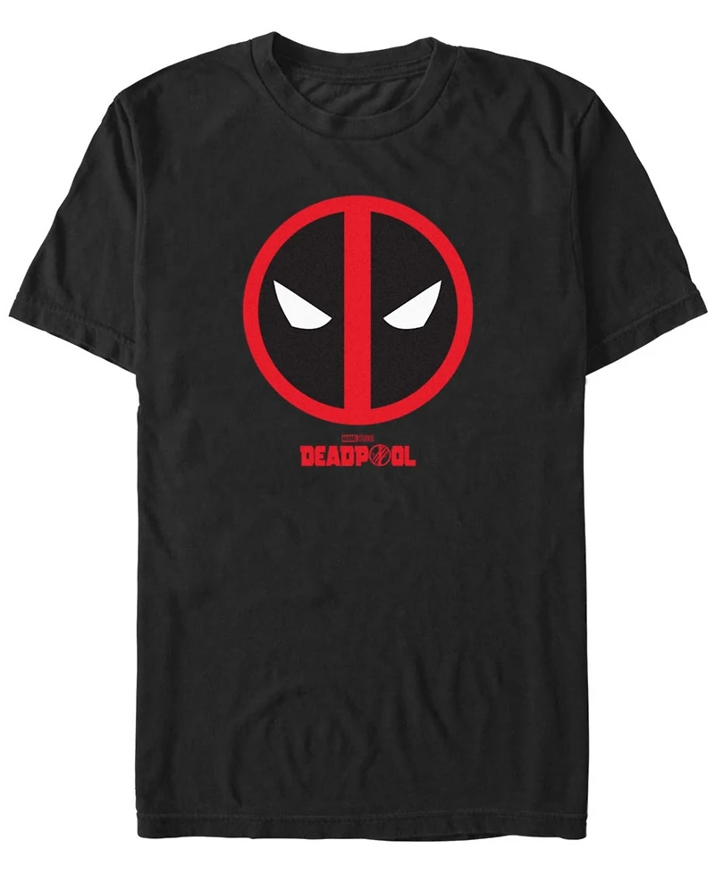 Fifth Sun Men's Deadpool3 Emblem Fill Short Sleeve T-Shirt